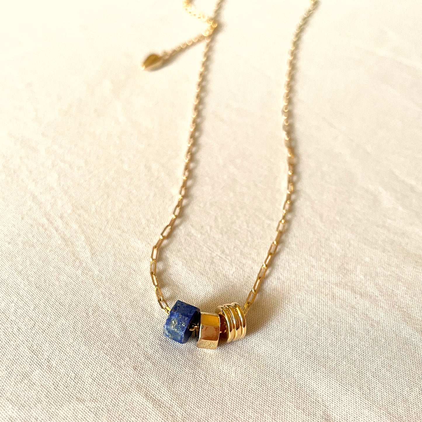 Manako Lapis Lazuli Bead Necklace