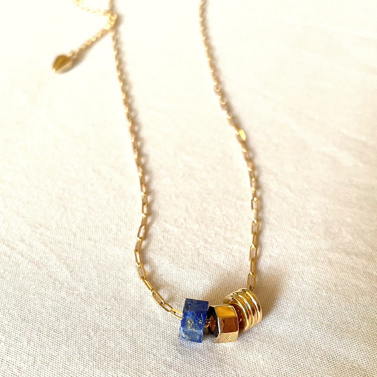 Manako Lapis Lazuli Bead Necklace