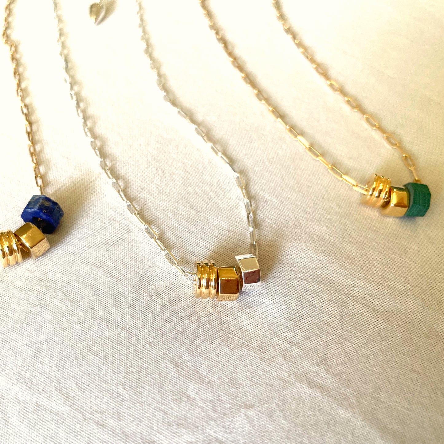 Manako Mixed Metal Bead Necklace