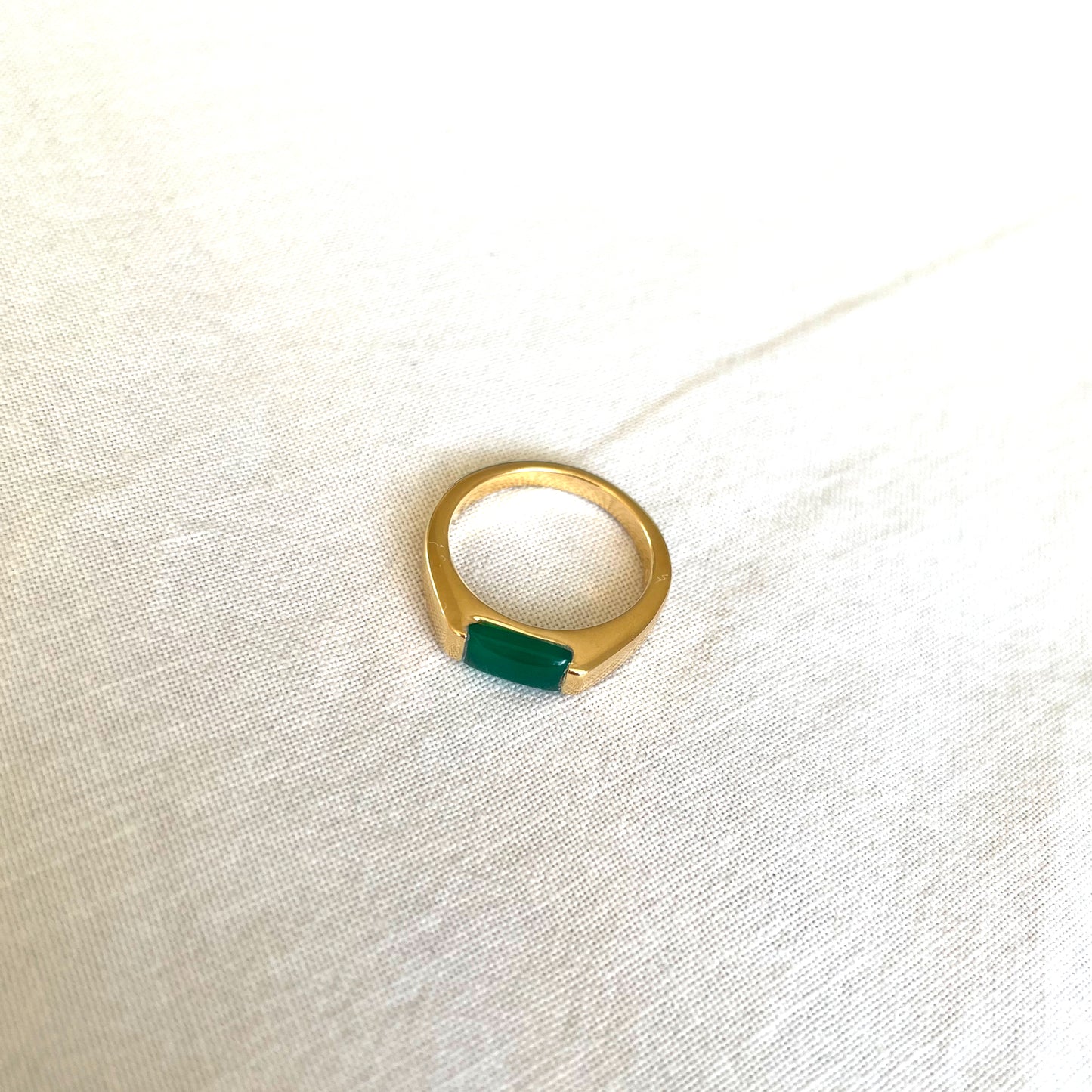 Stackable Nugget Gold Ring