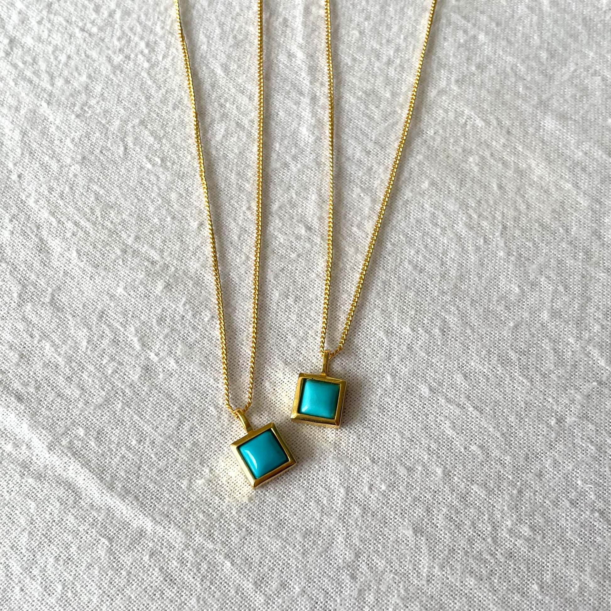 Turquoise Gold Necklace, Crystal gemstone necklace, Gold Plated on 925 Sterling Silver, handmade necklace, Turquoise necklace, Unique Gift, turquoise, gemstones, gold studs, Crystal, Christmas gift ideas, small business, london, dainty necklace
